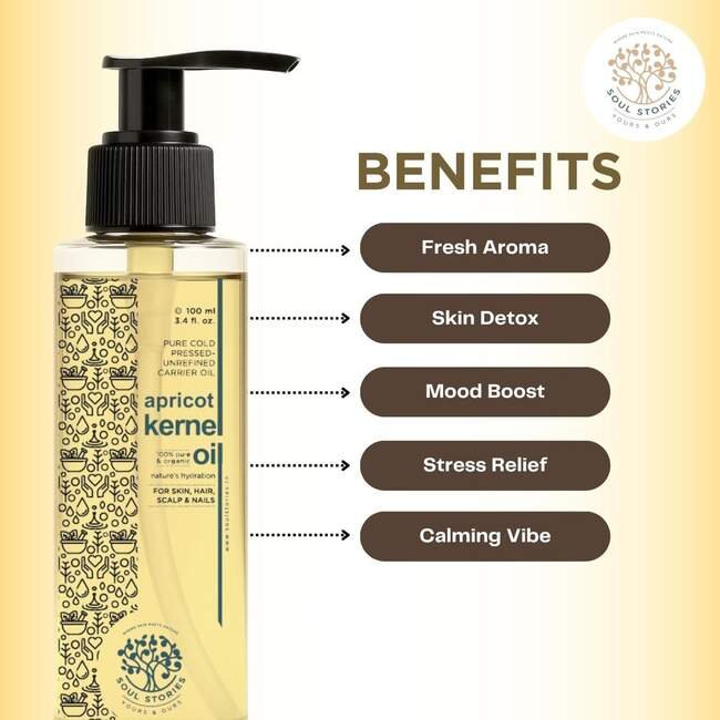 Apricot Kernel oil — cold-pressed carrier oils