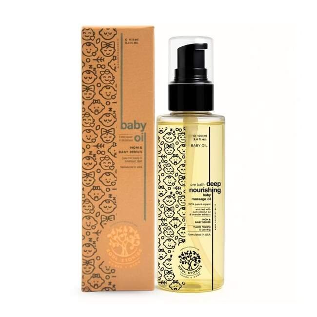 Deep Nourishing Baby Massage Oil — baby oils