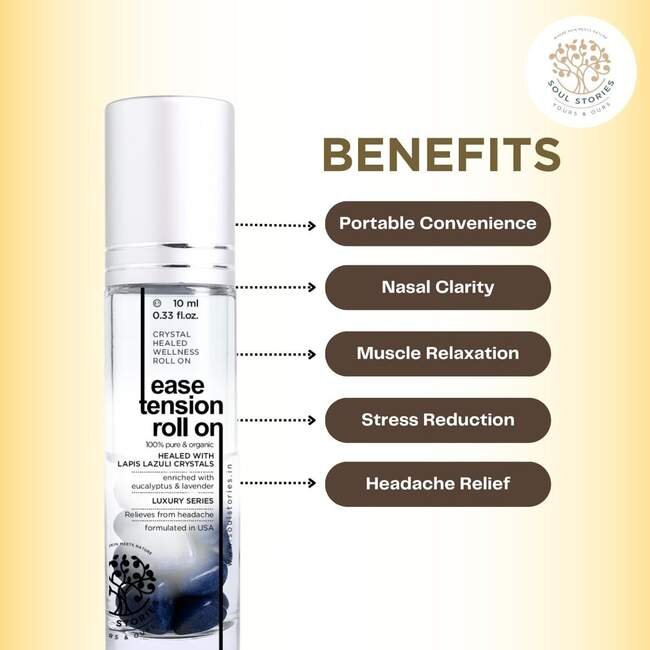 Ease Tension Roll On — crystal-healed wellness roll-ons