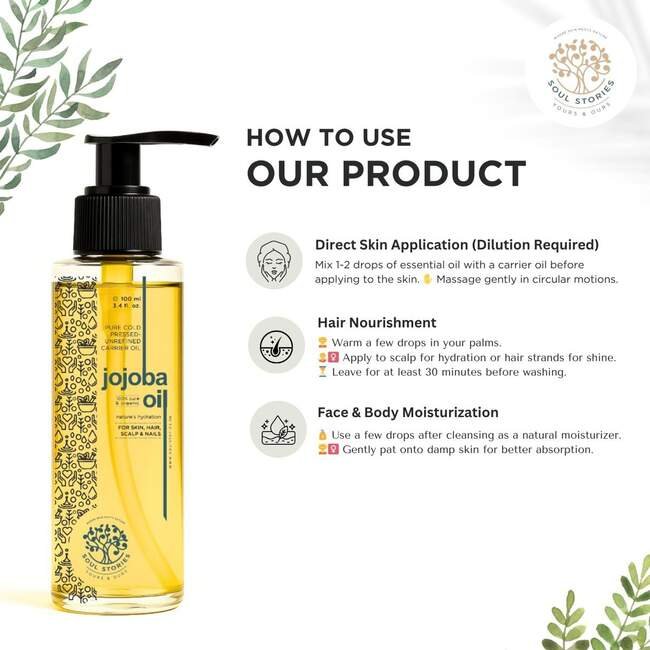 Jojoba Oil — cold-pressed carrier oils