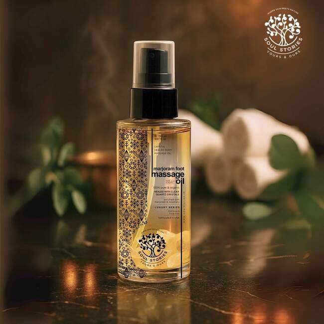 Marjoram Foot massage Oil — crystal healing body massage oils