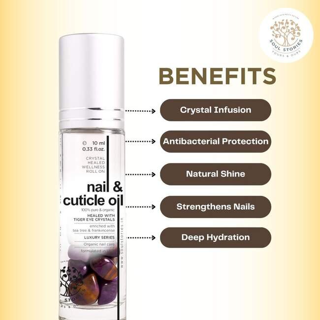 Nail & Cuticle Oil — crystal-healed wellness roll-ons