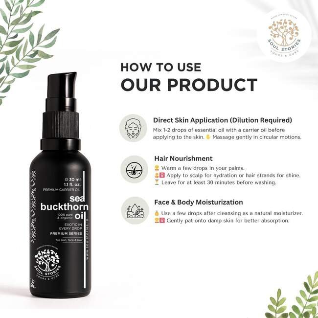 Sea Buckthorn Oil — premium carrier oils