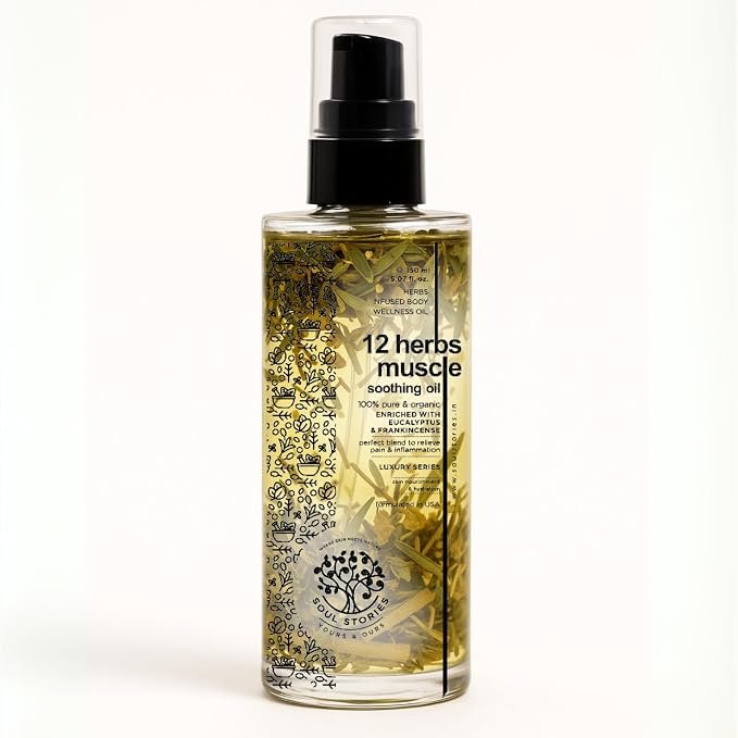 Herbs-Infused Body Wellness Oils